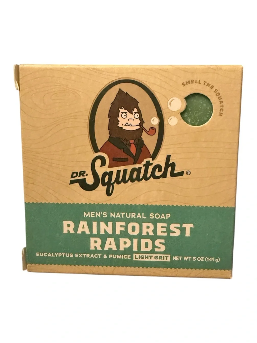 Dr. Squatch Rainforest Rapids Men's Natural Soap - Green